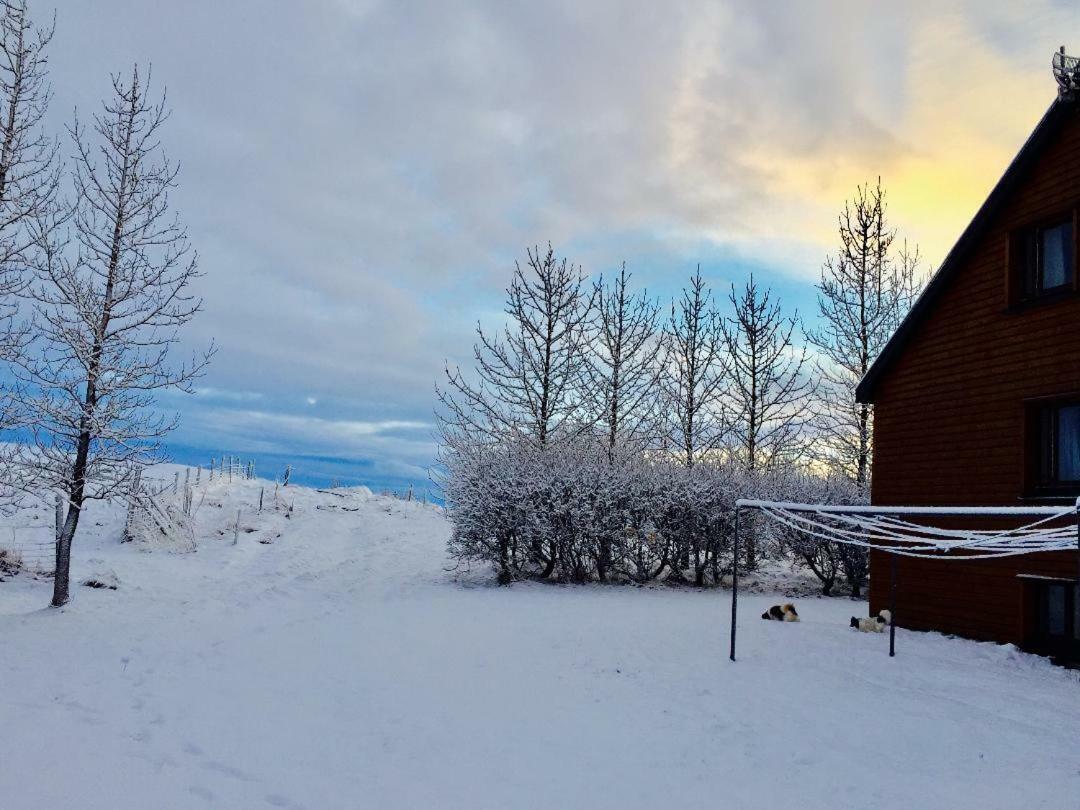 Hellisholar Guesthouse Hvolsvöllur Esterno foto